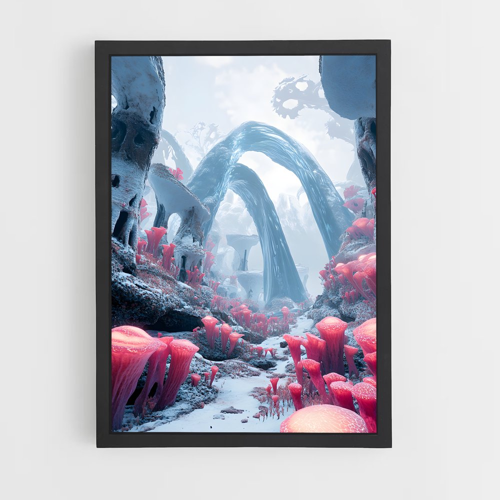 Poster Champignons de Glace (vue 2)